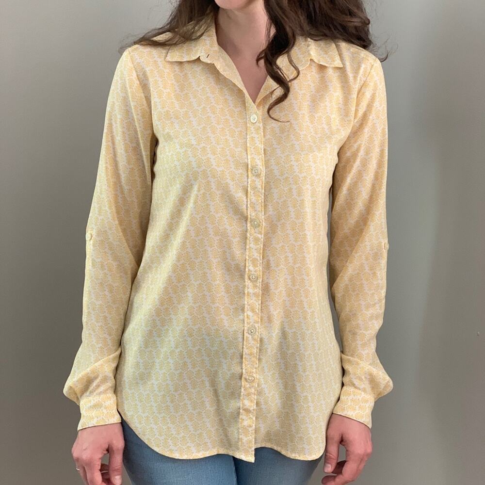 Ann Taylor Button Down Blouse, Size XS